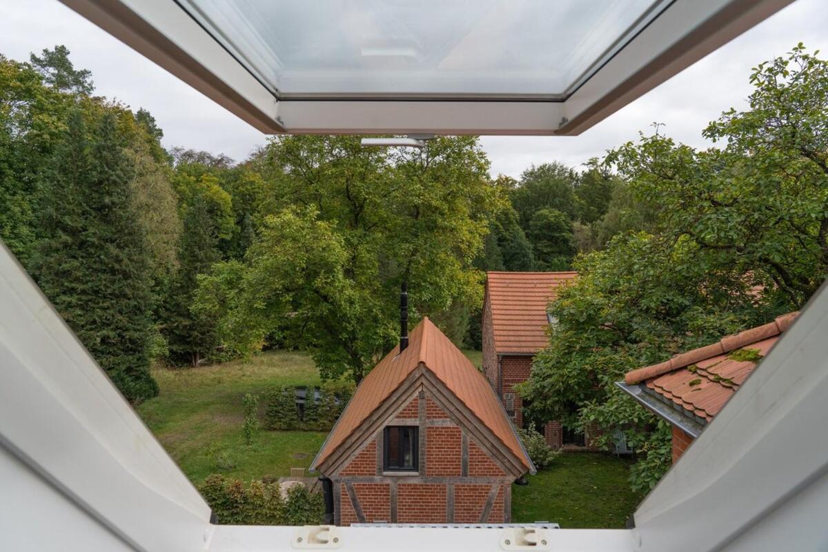 Wald- Und Seeidyll Im Historischen Forsthaus Neuruppin Exterior photo